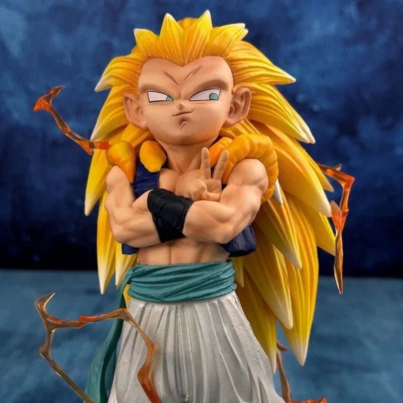 Figura Gotenks Super Saiyan 3 Dragon Ball Z 25 cm