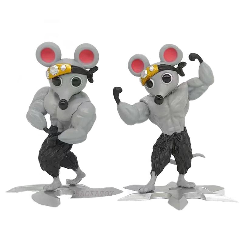 Demon Slayer GK Muscle Mouse Uzui Tengen Figure 2PCS Set