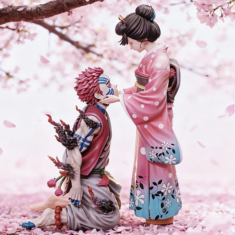 Figura Akaza & Koyuki Demon Slayer 27cm