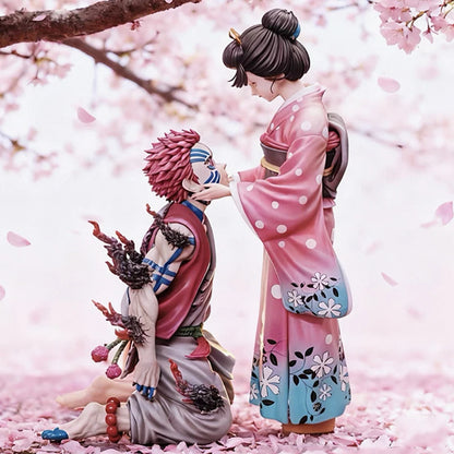 Figura Akaza & Koyuki Demon Slayer 27cm