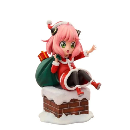 SPY x FAMILY Anya Forger Christmas Anime Figure 18cm