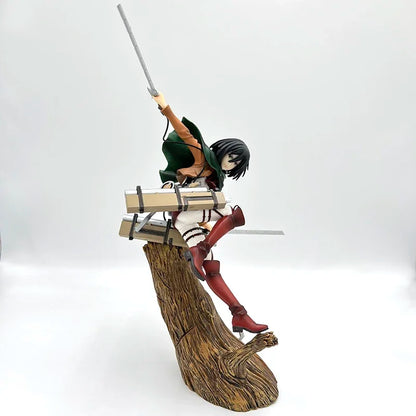 Attack on Titan Mikasa Ackerman Anime Figure 29cm