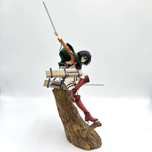 Attack on Titan Mikasa Ackerman Anime Figure 29cm