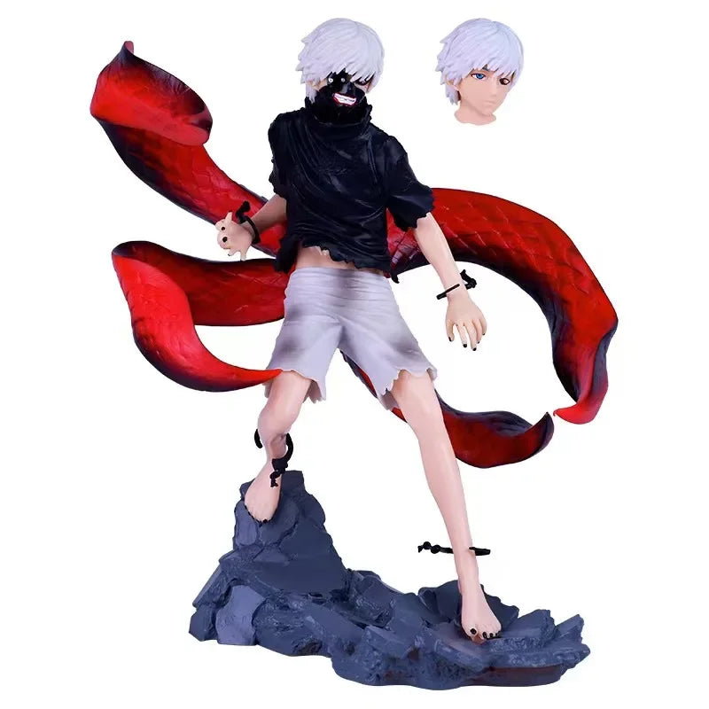 Tokyo Ghoul Kaneki Ken Reversible Face Mask Figure