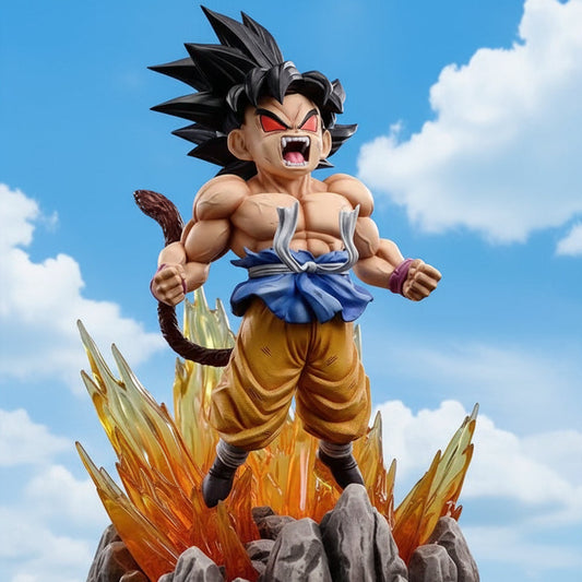 Dragon Ball SHK Kai Ape Series Super Four Goku Figure 19cm