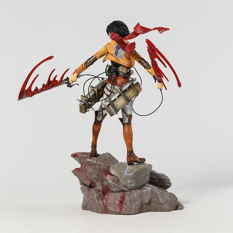 Attack on Titan Mikasa Ackerman Anime Figure 31cm