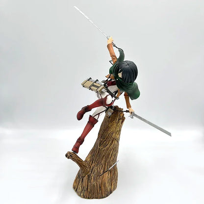 Attack on Titan Mikasa Ackerman Anime Figure 29cm