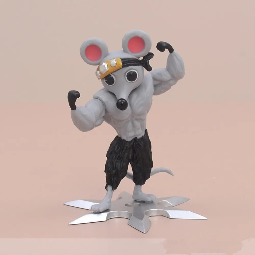 Demon Slayer GK Muscle Mouse Uzui Tengen Figure 2PCS Set