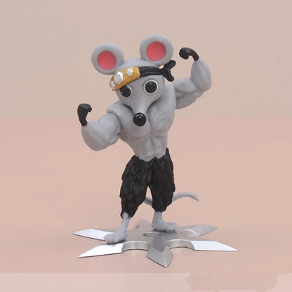 Demon Slayer GK Muscle Mouse Uzui Tengen Figure 2PCS Set