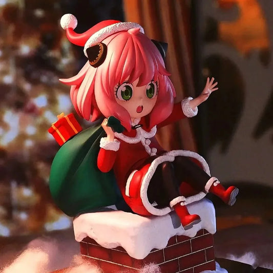 SPY x FAMILY Anya Forger Christmas Anime Figure 18cm