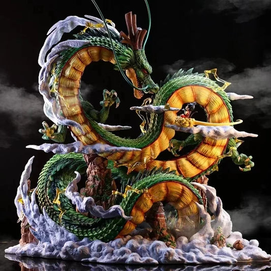 Figura Shenron y Goku Dragon Ball 24 cm