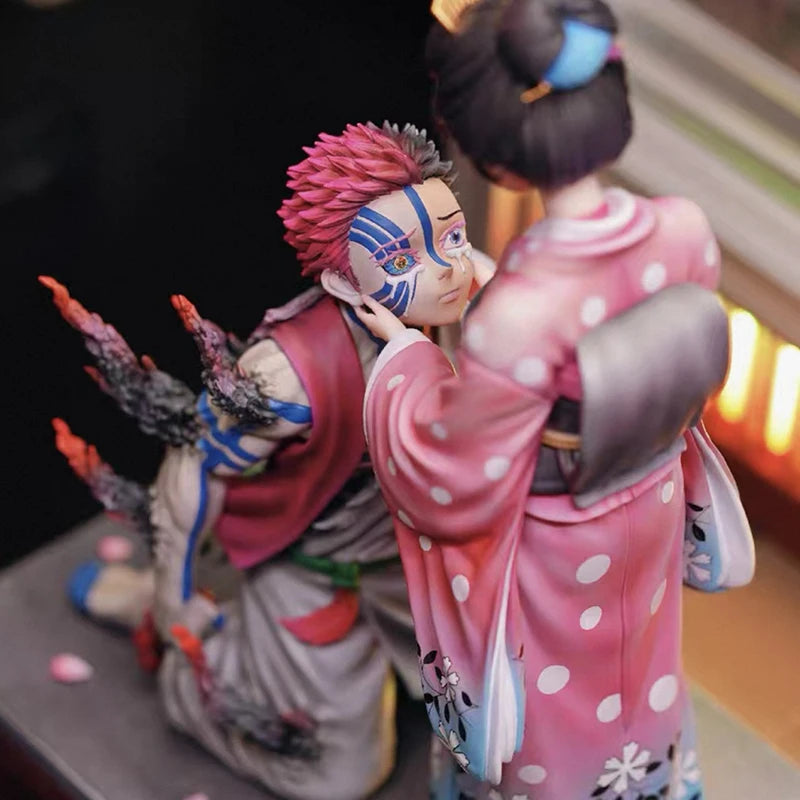 Figura Akaza & Koyuki Demon Slayer 27cm