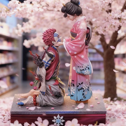 Figura Akaza & Koyuki Demon Slayer 27cm