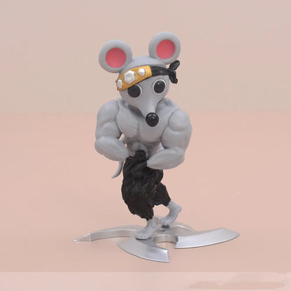 Demon Slayer GK Muscle Mouse Uzui Tengen Figure 2PCS Set