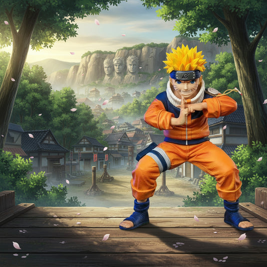 Naruto Uzumaki Figure Kage Bunshin no Jutsu 15cm