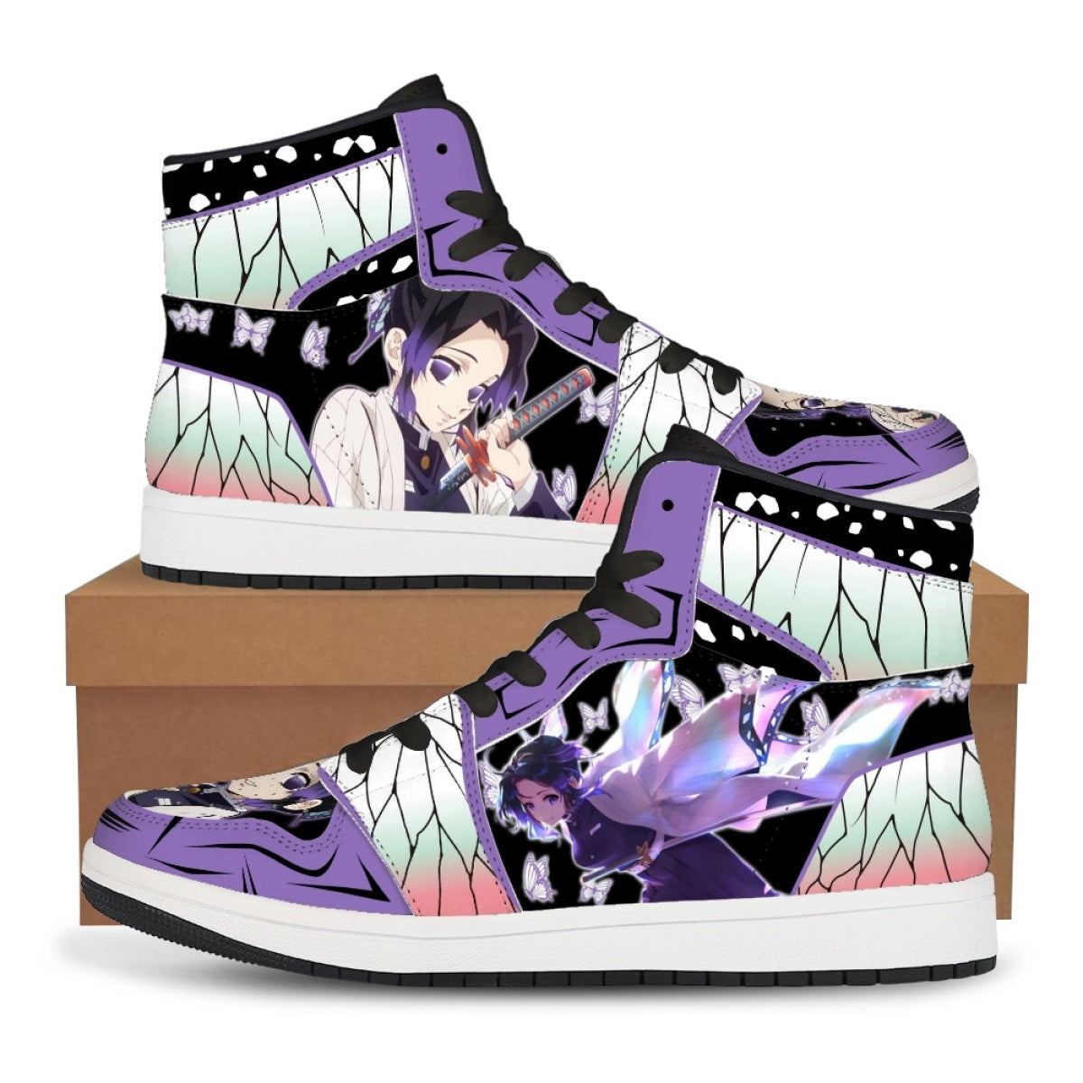 Zapatillas Shinobu Kocho (Kimetsu No Yaiba) Edición Limitada