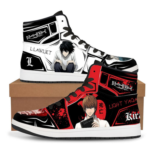 Zapatillas Light Yagami y L (Death Note) Edición Limitada