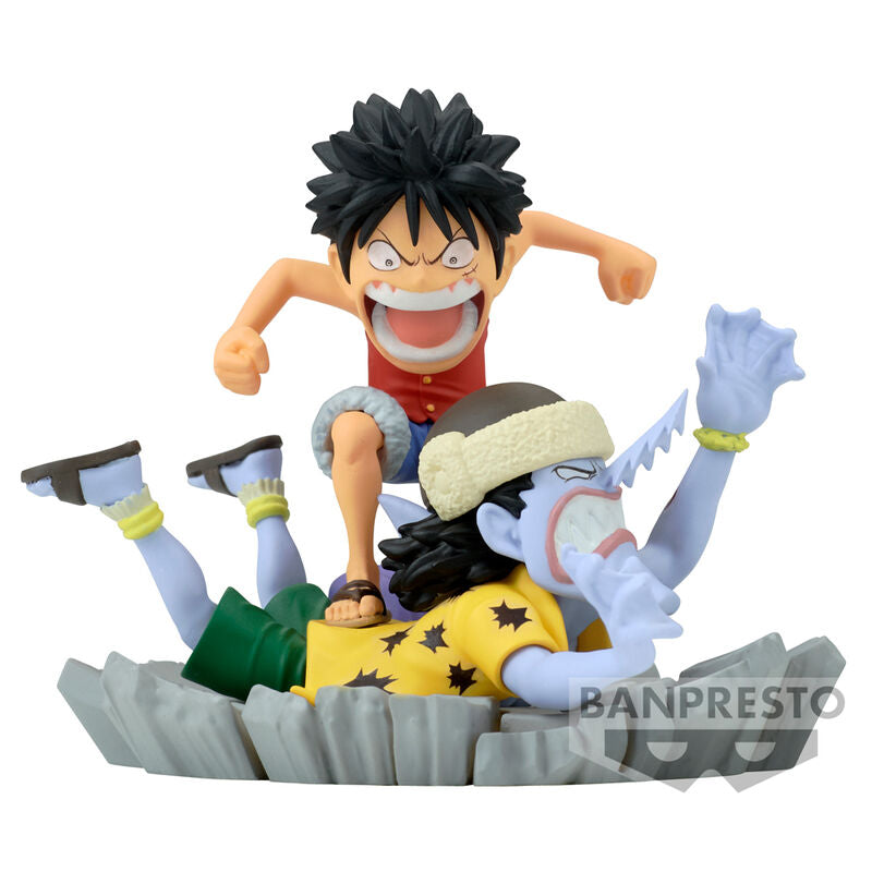 Figura Luffy vs Arlong WCF Log Stories One Piece 7cm