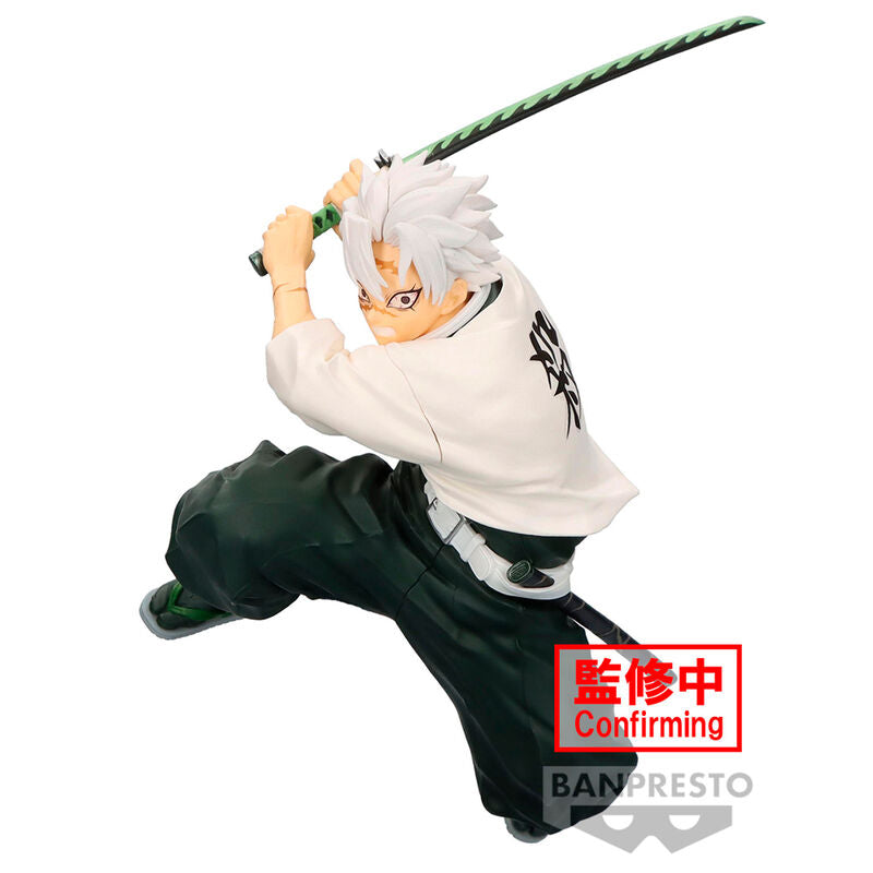 Figura Sanemi Shinazugawa Vibration Star Demon Slayer Kimetsu no Yaiba 14cm