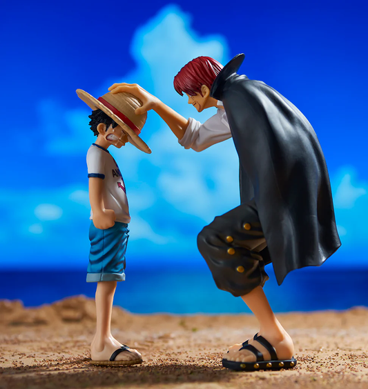 One Piece Shanks & Luffy Figure 18cm