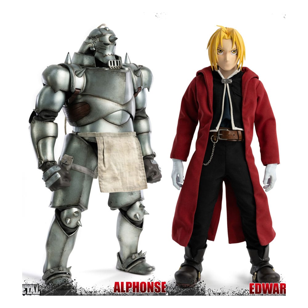 Fullmetal Alchemist: Brotherhood Pack de 2 Figuras 1/6 Alphonse & Edward Elric Twin Pack