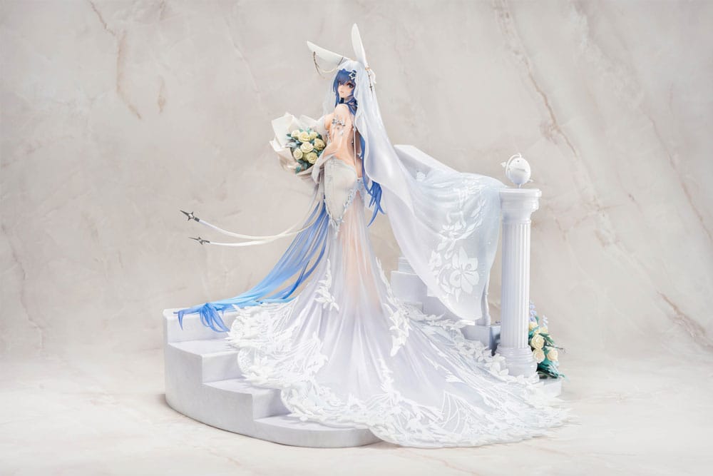 Azur Lane Estatua PVC 1/7 New Jersey Snow-White Ceremony Ver. 35 cm