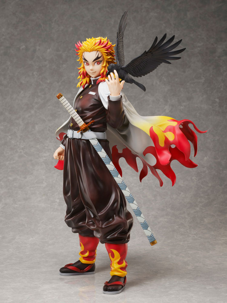 Demon Slayer: Kimetsu no Yaiba Estatua PVC 1/7 Kyojuro Rengoku 45 cm