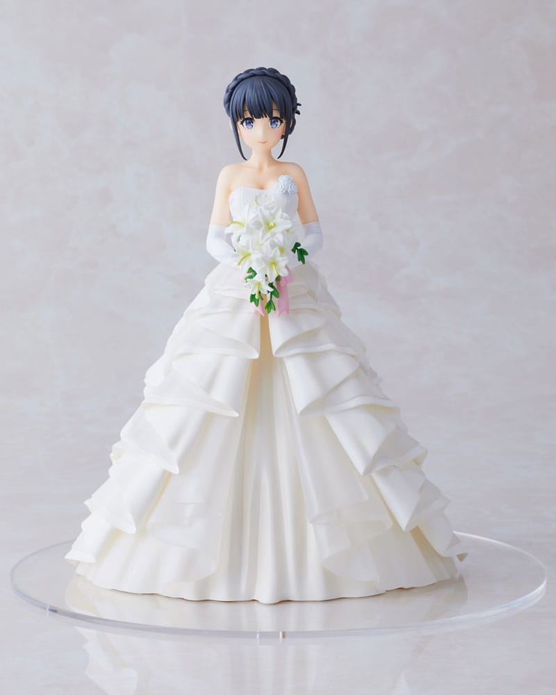 Rascal Does Not Dream of Bunny Girl Senpai Estatua 1/7 Shoko Makinohara Wedding ver 22 cm