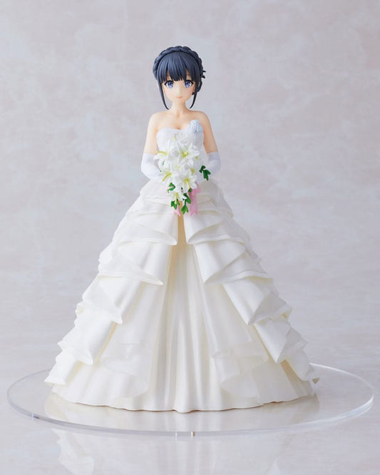 Rascal Does Not Dream of Bunny Girl Senpai Estatua 1/7 Shoko Makinohara Wedding ver 22 cm