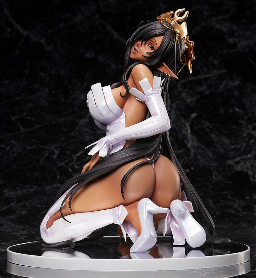 Kuroinu: Kedakaki Seijo Wa Hakudaku Ni Somaru Estatua 1/4 Olga Discordia Wedding White Ver. 25 cm