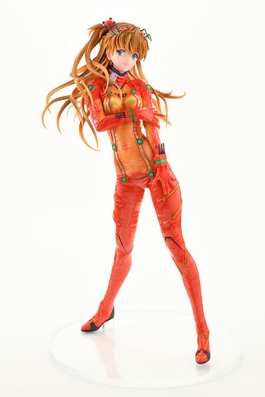 Evangelion 2.0 You Can (Not) Advance Statue PVC 1/4 Asuka Shikinami Langley Test Plugsuit Smile Ver. 40 cm