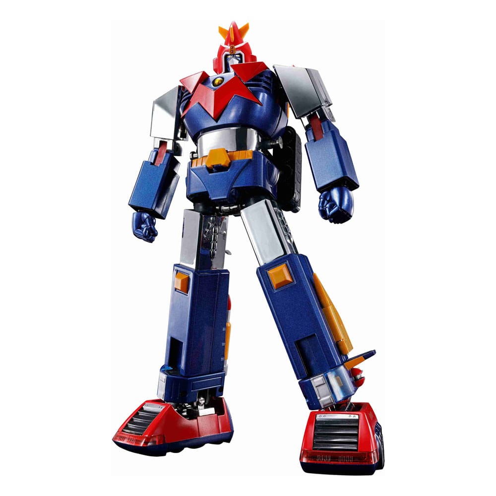 Super Electromagnetic Machine Voltes V Figura Diecast Soul of Chogokin GX31-SP 25 cm