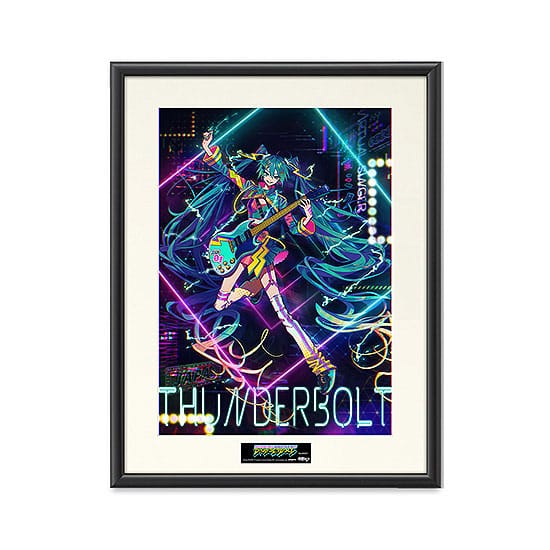 Hatsune Miku Litografia Enmarcado PrimoArt Hatsune Miku Japan Tour 2023 Ver. 52 cm