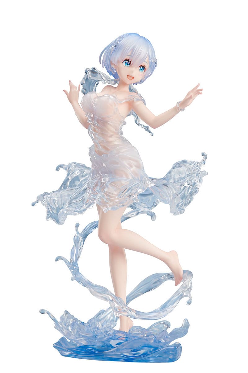 Re:Zero Starting Life in Another World Statue PVC 1/7 Rem Aqua Dress 23 cm