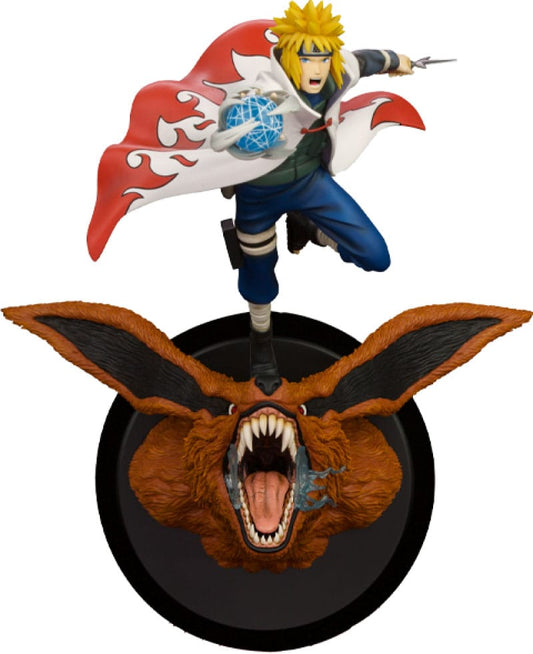 Naruto Shippuden Estatua PVC 1/8 Minato Namikaze Vs Nine Tailed Fox 41 cm