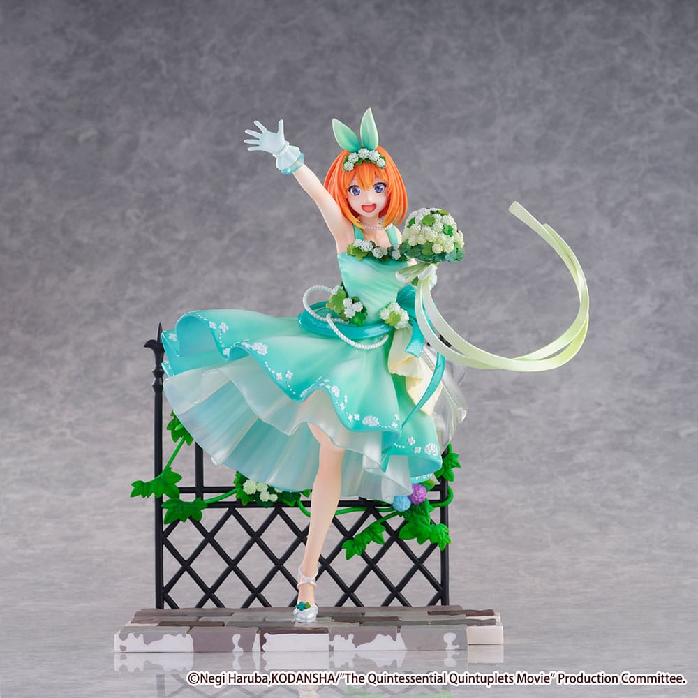 The Quintessential Quintuplets: The Movie Estatua PVC 1/7 Yotsuba Nakano Floral Dress Ver. 26 cm