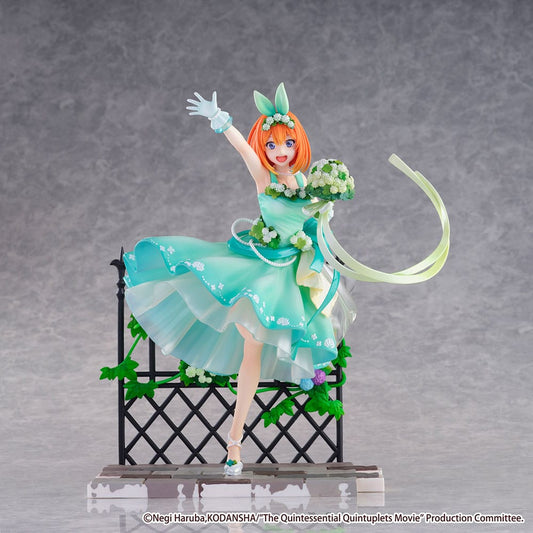 The Quintessential Quintuplets: The Movie Estatua PVC 1/7 Yotsuba Nakano Floral Dress Ver. 26 cm