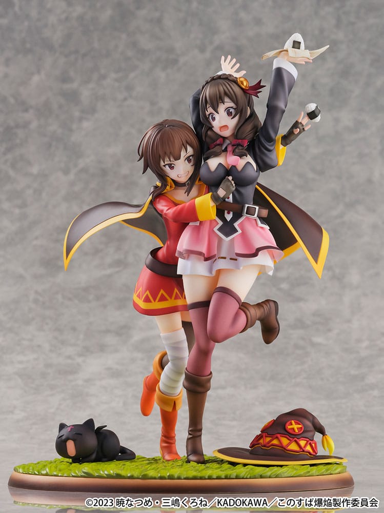 Konosuba: God's Blessing on This Wonderful World! Estatua PVC SHIBUYA SCRAMBLE FIGURE 1/6 Megumin & Yunyun Futari wa Otomodachi Ver. 26 cm