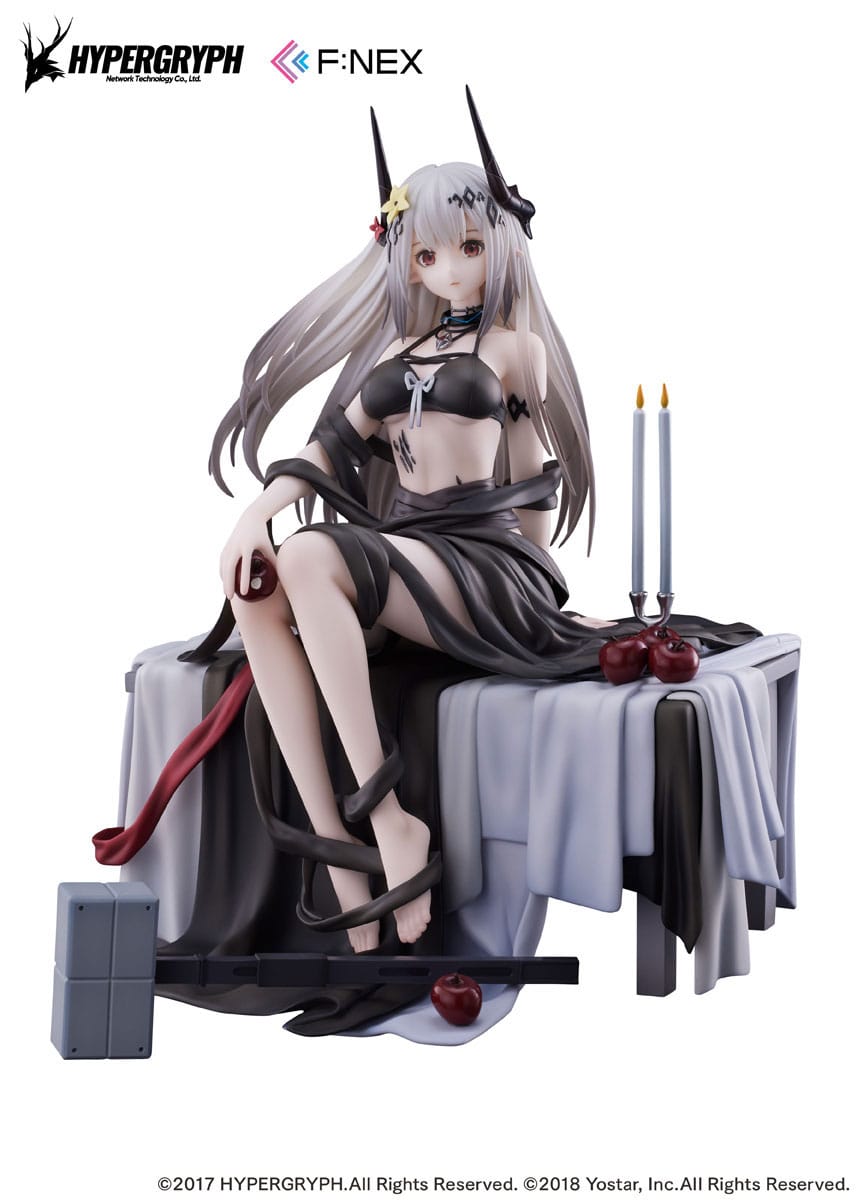 Arknights PVC 1/7 Mudrock Silent Night DN06 Ver. 19 cm