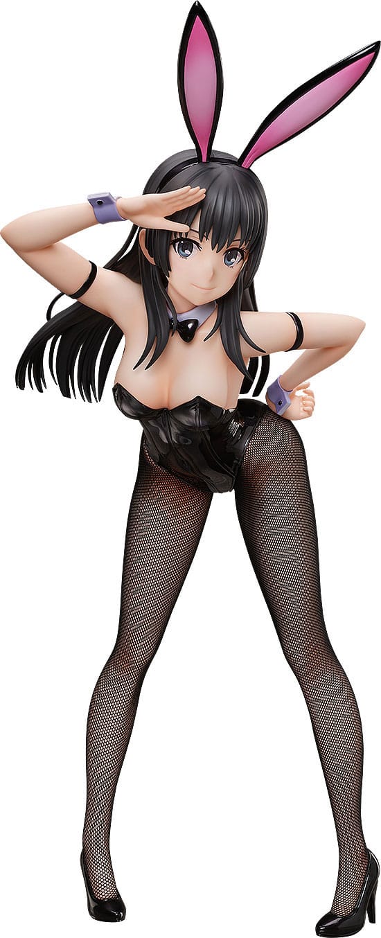 A Certain Scientific Railgun T Estatua PVC 1/4 Ruiko Saten: Bunny Ver. 40 cm