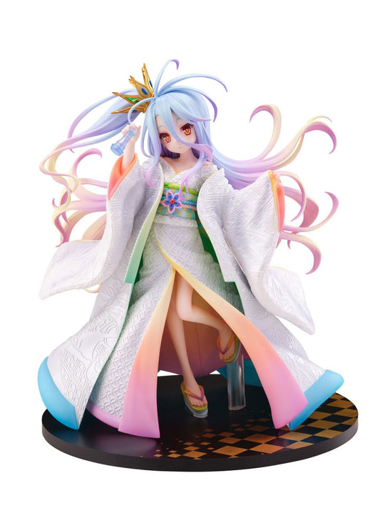 No Game no Life Estatua PVC 1/7 Shiro -Shiromuku- 23 cm