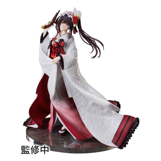 Date A Live IV Estatua PVC 1/7 Kurumi Tokisaki Shiromuku 22 cm