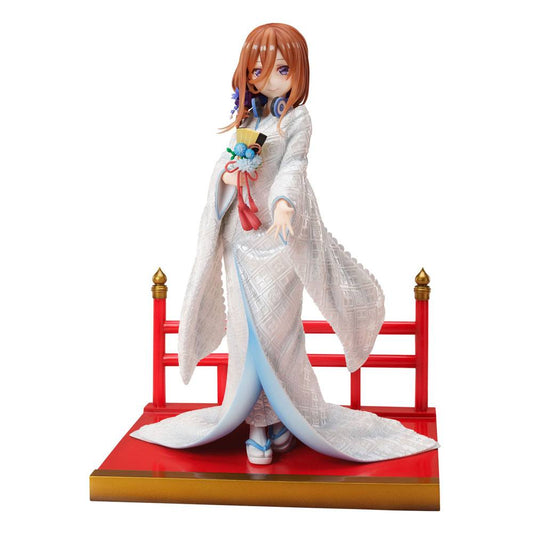 The Quintessential Quintuplets 2 Estatua PVC 1/7 Miku Nakano Shiromuku 23 cm