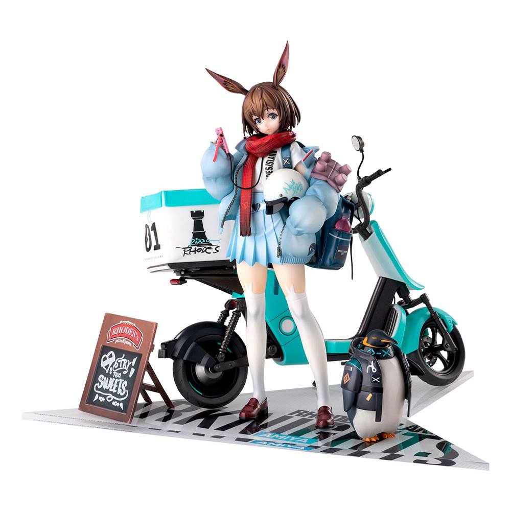 Arknights Estatua PVC 1/7 Amiya Fresh Fastener Ver. Deluxe Edition 26 cm