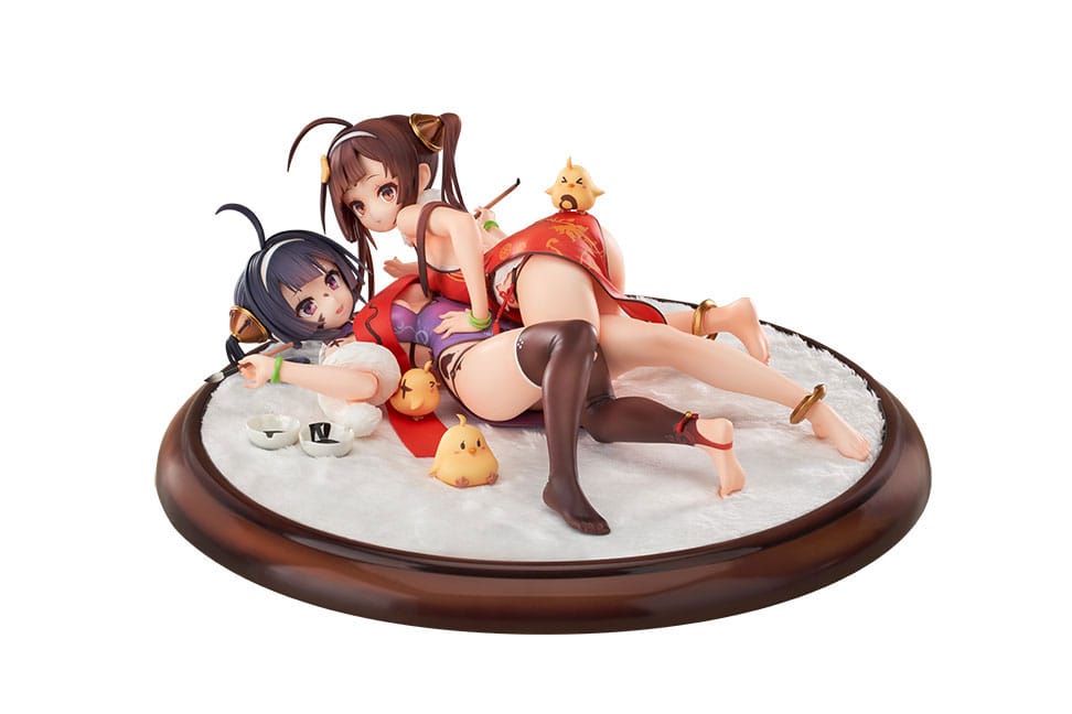 Azur Lane Estatua PVC 1/7 Ping Hai & Ning Hai 12 cm