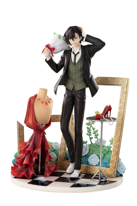 Bungo Stray Dogs Estatua PVC 1/8 Dazai Osamu Dress Up Ver. Deluxe Edition 26 cm