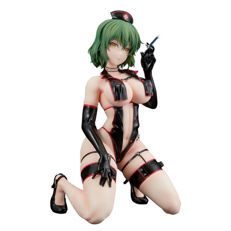 Shinobi Master Senran Kagura: New Link Estatua PVC 1/4 Hikage Dark Sexy Nurse Ver. 26 cm