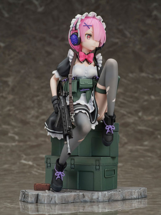 Re:Zero Starting Life in Another World Estatua PVC 1/7 Ram Military Ver. 20 cm