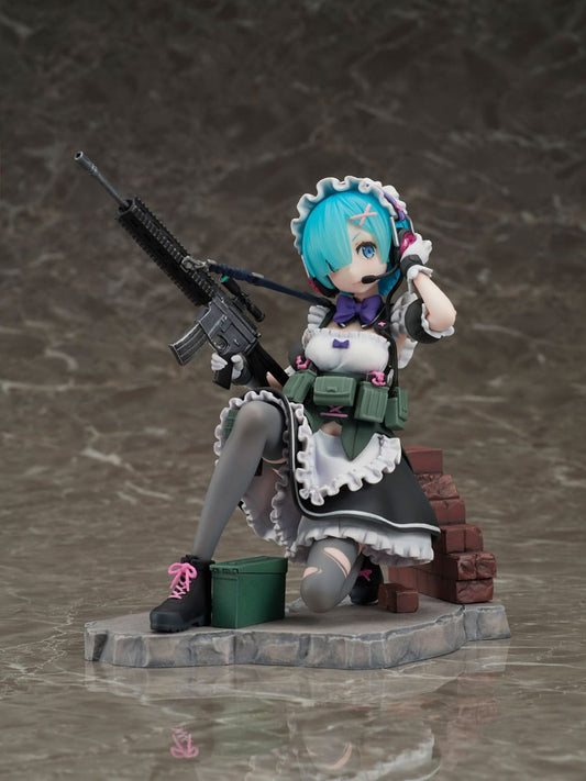 Re:Zero Starting Life in Another World Estatua PVC 1/7 Rem Military Ver. 16 cm