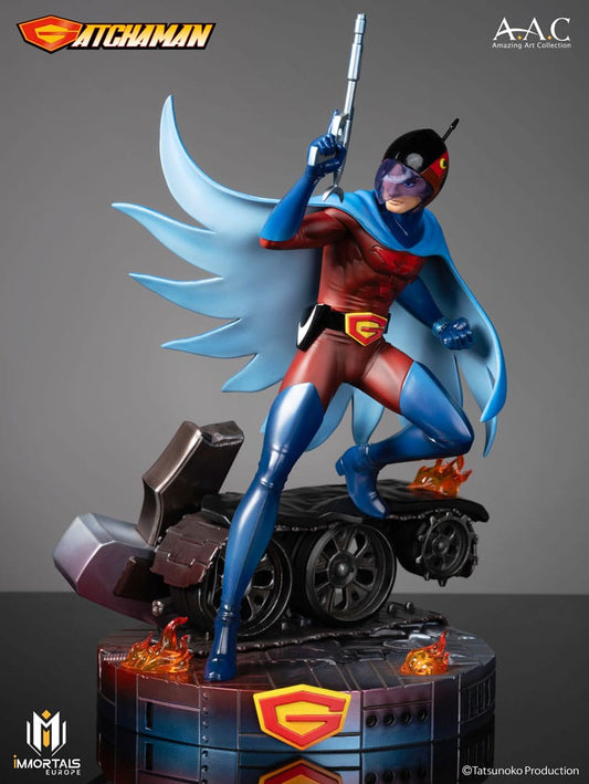 Gatchaman Estatua Amazing Art Collection Joe the Condor, Expert in Shooting 34 cm